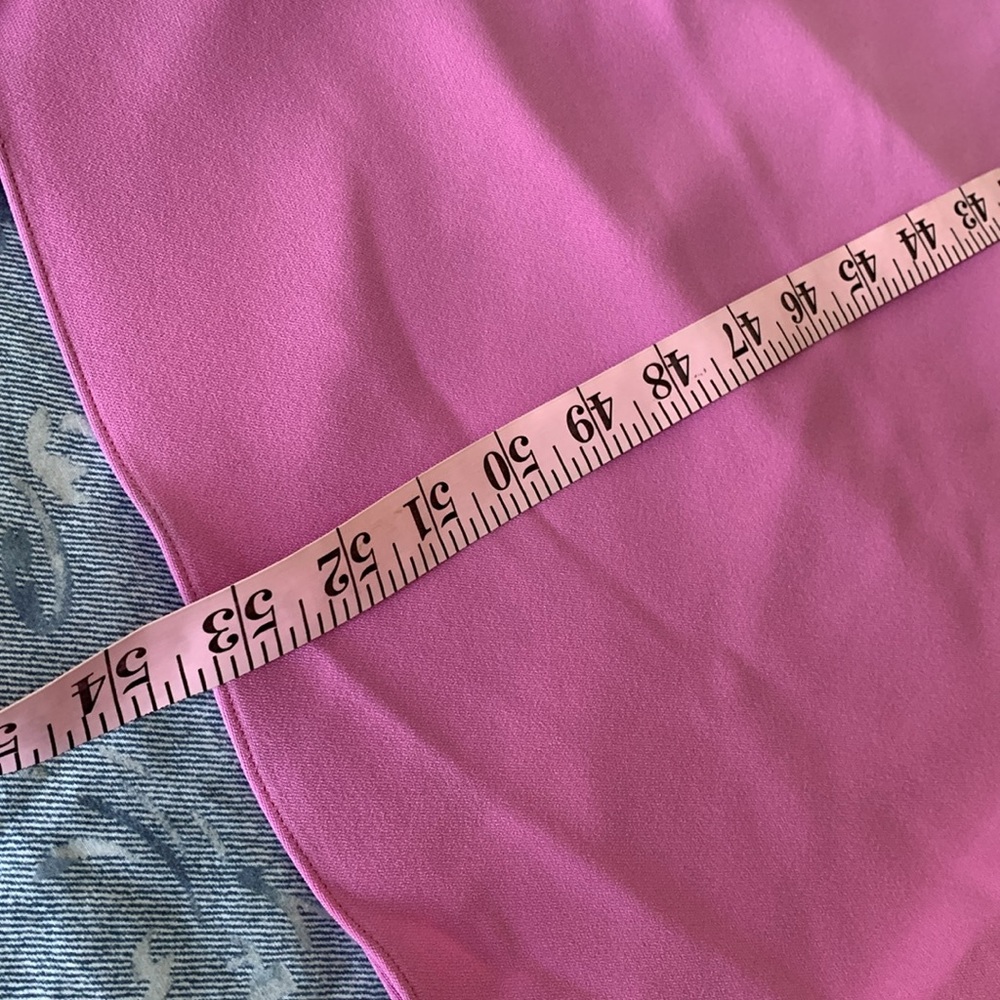 LELA ROSE ASYMMETRICAL RUCHED MIDI DRESS IN LILAC brand new with tags 🏷️ - Picture 10 of 10